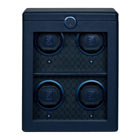 Earth 4 Piece Watch Winder - Midnight Blue