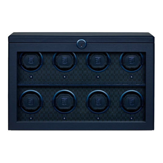 Earth 8 Piece Watch Winder - Midnight Blue