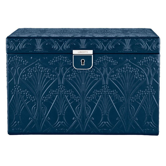 Liberty Large Jewellery Box - Navy