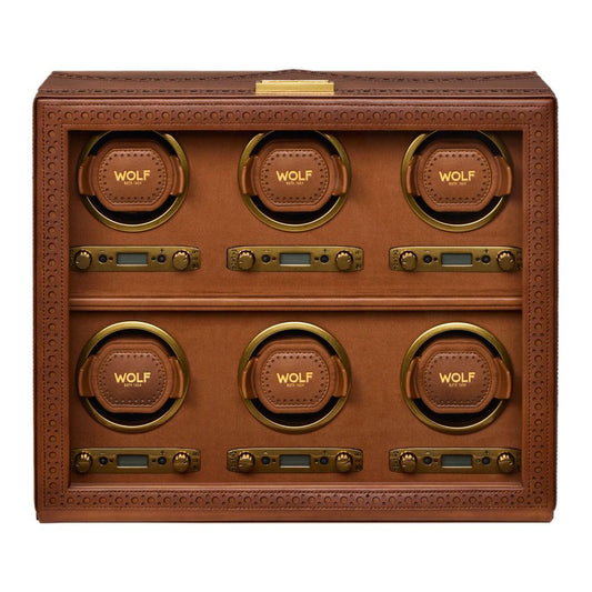 Brogue 6 Piece Watch Winder