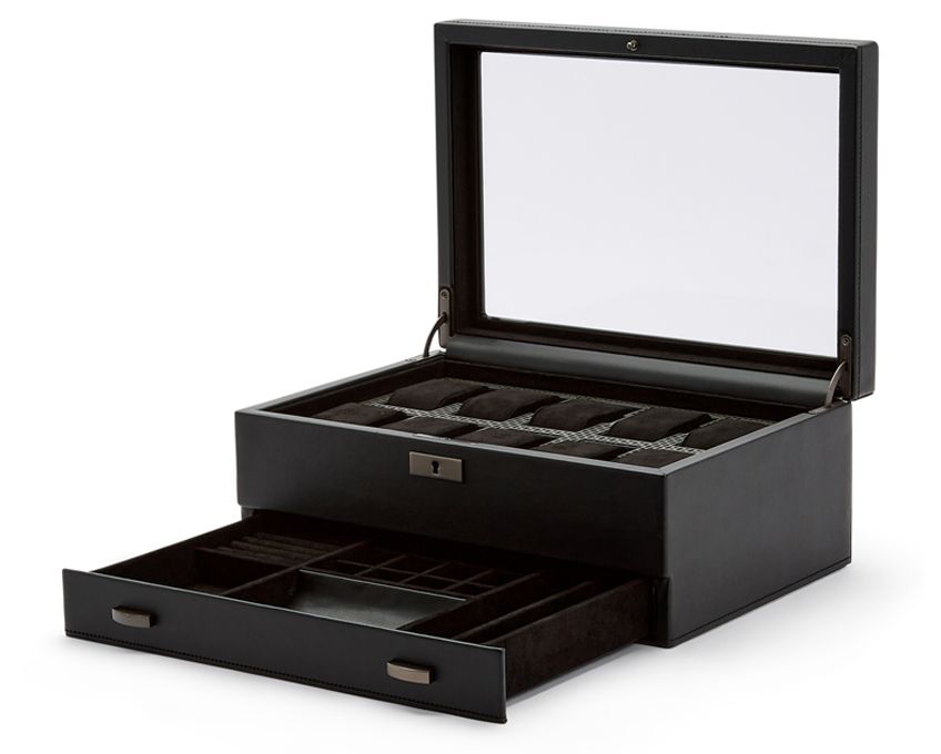 Axis 10PC Watch Box with Drawer - Movitalia