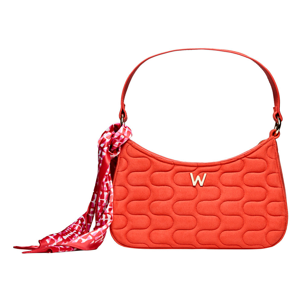 Mimi Swirl Shoulder Bag with Scarf