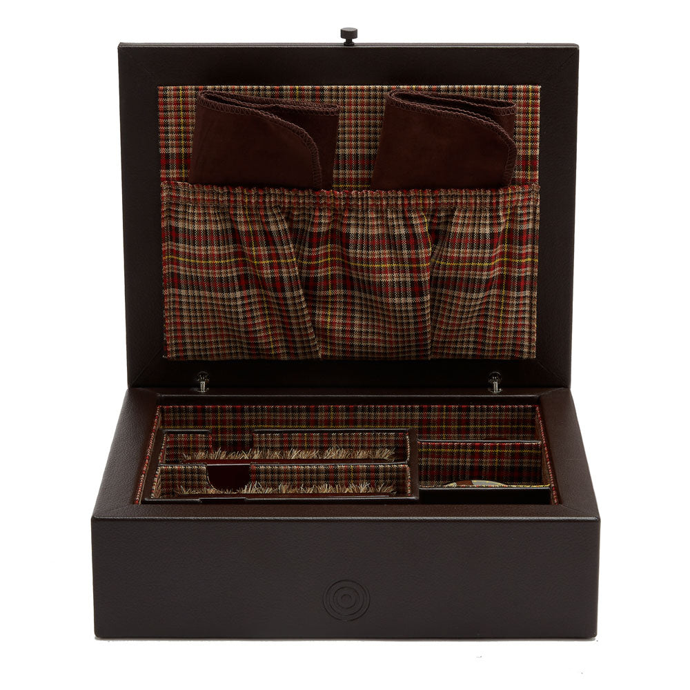 WOLF x WM Brown Brown Shoe Shine Case